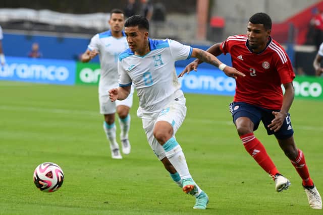 Gerald Taylor, right, is currently on Copa America duty with Costa Rica.