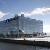 The BBC Scotland headquarters at Pacific Quay in Glasgow. Picture: BBC