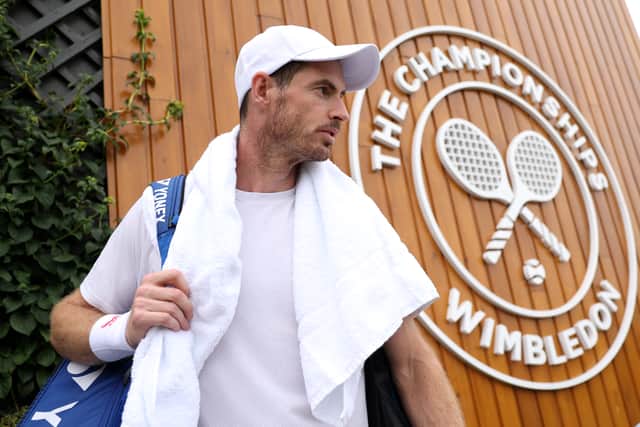 Andy Murray is mulling over whether to play Tomas Machac at Wimbledon.