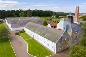 An aerial photo of the Dallas Dhu distillery, which will be reopened. Picture: Historic Environment Scotland