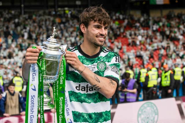 Matt O'Riley helped Celtic win silverware last season.