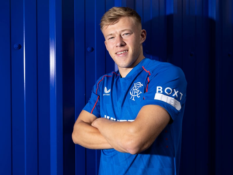 A summer arrival on a free transfer from Aberdeen, the 21-year-old has penned a four-year deal and will try to cement his place in the Rangers midfield.