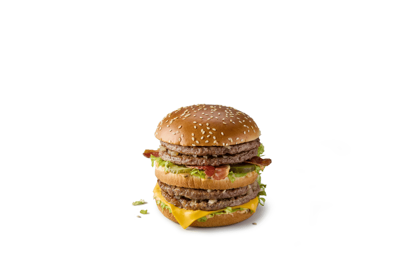 The fan favourite but with extra bacon!