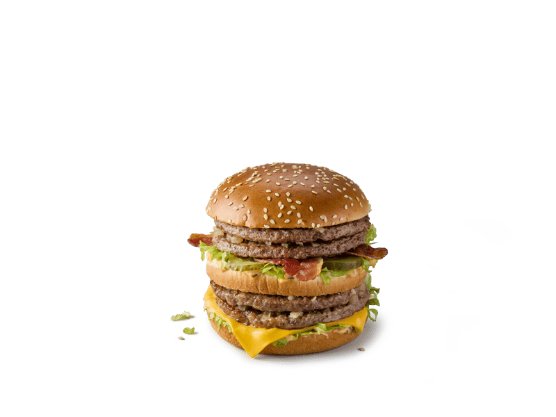 The fan favourite but with extra bacon!