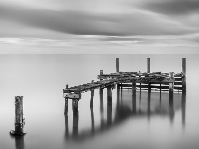 This is a photo of Carriden pier, a dilapidated pier that lies a short walk from Queenan's house in Bo'ness. He said he only started to take pictures of it during the early Covid-19 lockdown periods when travel was severely restricted, and since then it has become his most popular subject. Queenan has documented its fate religiously as it slowly decays with each passing storm. Many of his loyal followers have even suggested it should be renamed after him.