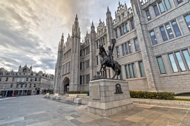 Aberdeen City Council’s Marischal College HQ