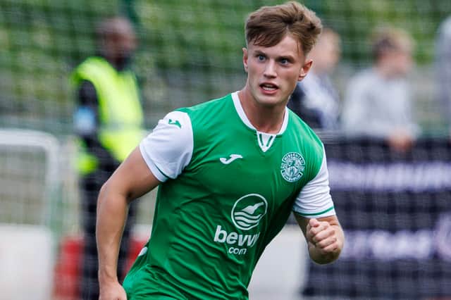 Oscar MacIntyre has left Hibs on loan