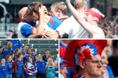 Here are 31 brilliant retro fans of Rangers during the clubs' various pre-season campaigns. Cr. SNS Group.