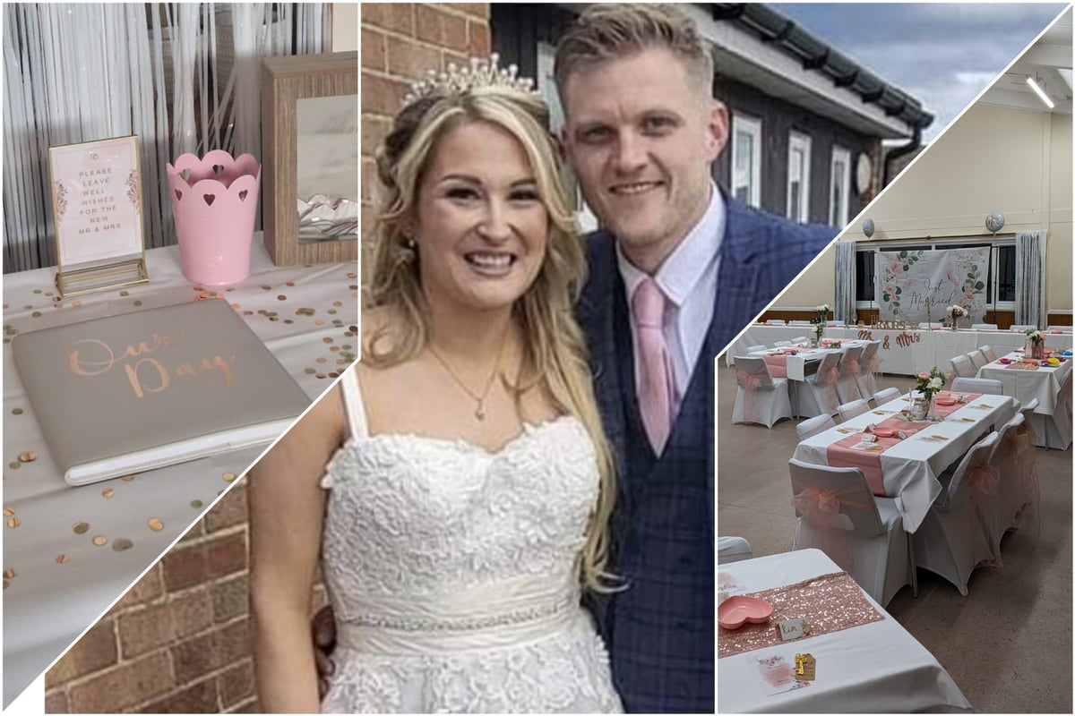 Wedding on a budget: Kent couple's money saving marriage ideas - including venues, dresses, cake, and food