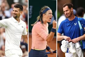 Three of the wealthiest players at this year's Wimbledon.