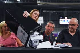 Counting underway in Glasgow 