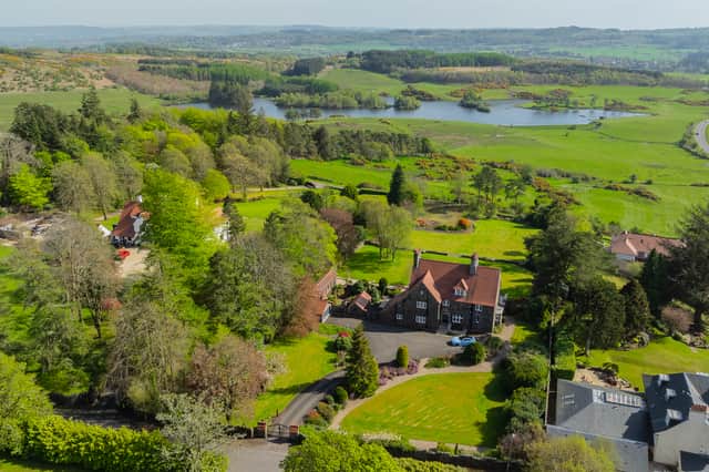 Greystones sits in two acres of gardens overlooking Knapps Loch