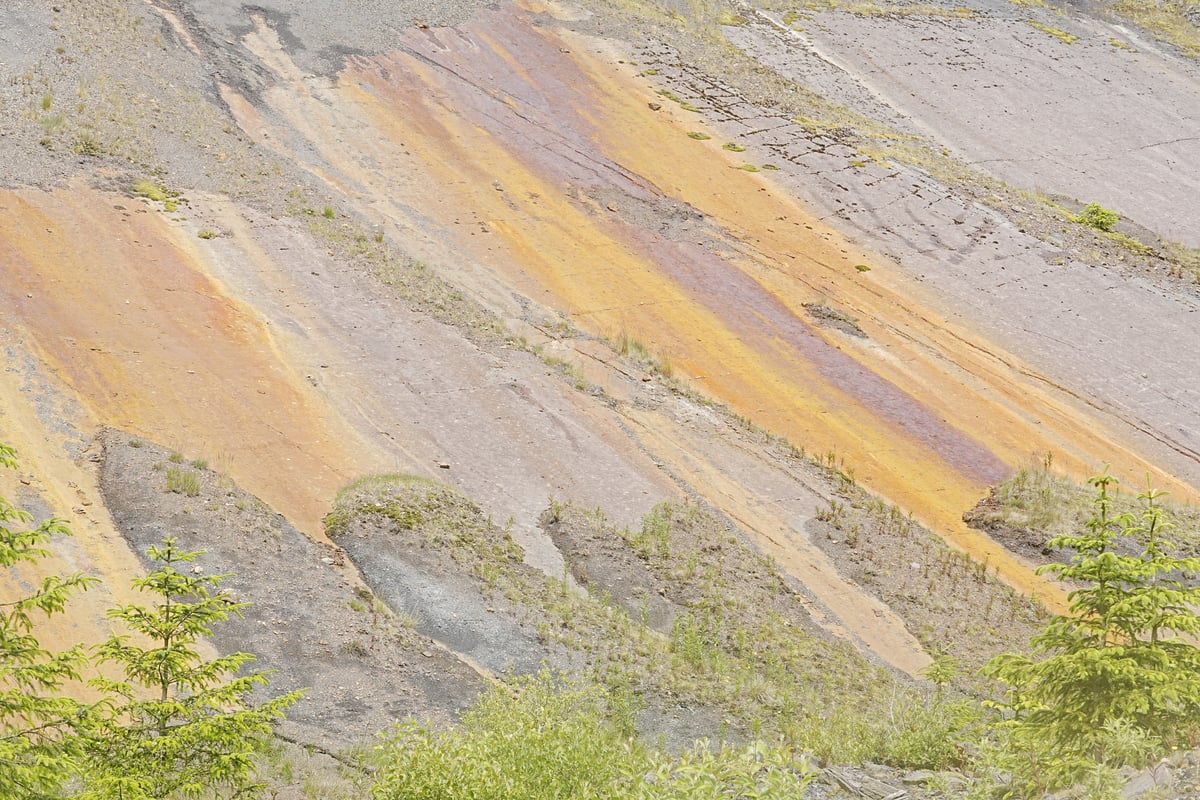 The changing face of Scotland's former coal mining sites