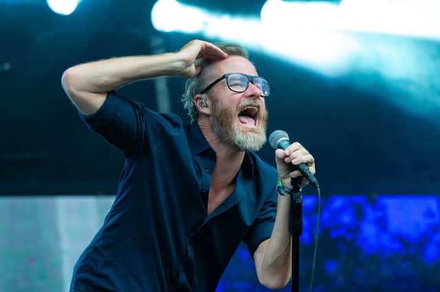 The National’s Matt Berninger.