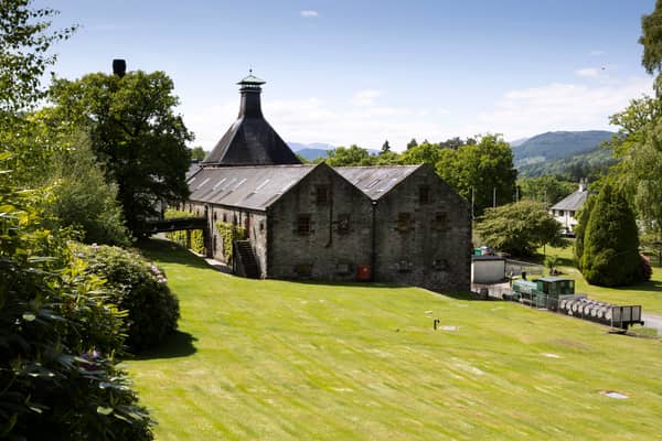 Dewar's Aberfeldy Distillery.