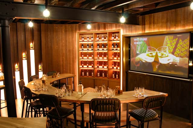 The new tasting room