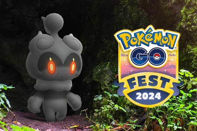 Marshadow makes its global entrance in Pokémon GO at this year's Pokémon GO Fest.