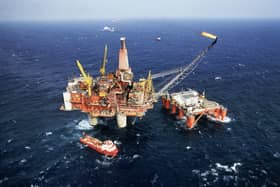 North Sea oil and gas reserves are dwindling (Picture: STF/AFP via Getty Images)