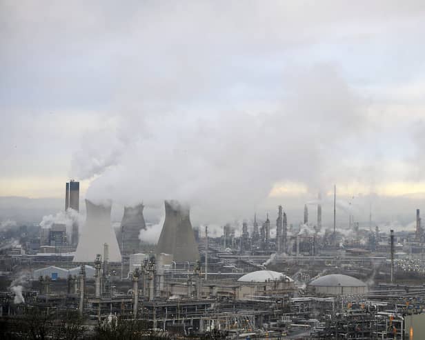 The Grangemouth complex is one of the biggest single sources of climate-harming greenhouse gases in Scotland, belching out around three million tonnes of emissions each year