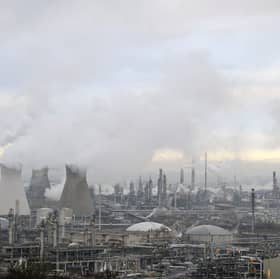 The Grangemouth complex is one of the biggest single sources of climate-harming greenhouse gases in Scotland, belching out around three million tonnes of emissions each year
