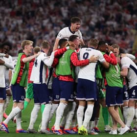 Here are the 11 players we predict will start for England against Spain in Berlin. Cr: Getty Images.