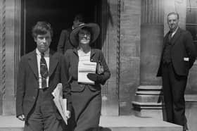 English birth control pioneer Dr Marie Stopes, pictured in 1938, with her son Harry, who she later cut out of her will because he married a short-sighted woman (Picture: Keystone/Getty Images)