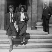 English birth control pioneer Dr Marie Stopes, pictured in 1938, with her son Harry, who she later cut out of her will because he married a short-sighted woman (Picture: Keystone/Getty Images)