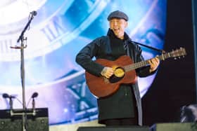 Gerry Cinnamon wins the crowd on the second day at TRNSMT in Glasgow Green.