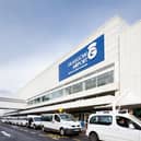 The flight landed at Glasgow Airport.