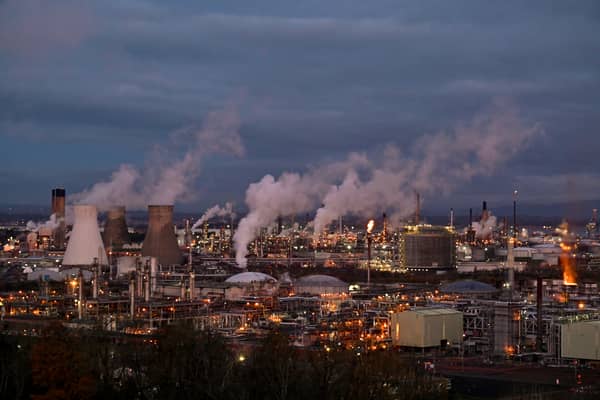 The oil refinery at the Grangemouth petrochemical plant is expected to close, possibly as early as next year (Picture: Jeff J Mitchell/Getty Images)