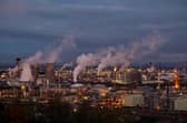 The oil refinery at the Grangemouth petrochemical plant is expected to close, possibly as early as next year (Picture: Jeff J Mitchell/Getty Images)