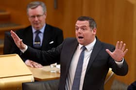 Scottish Conservative leader Douglas Ross