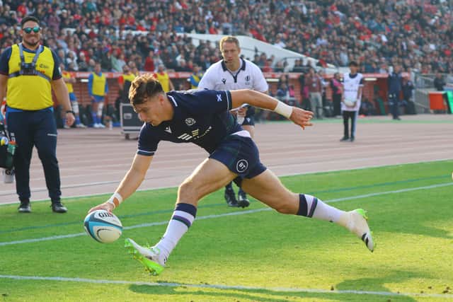 Jamie Dobie got himself on the scoresheet.