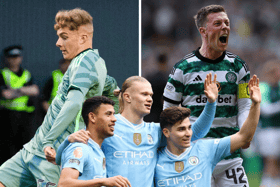 Here's how we expect Celtic and Manchester City to line-up for their friendly clash in the North Carolina. Cr: SNS/Getty Images.