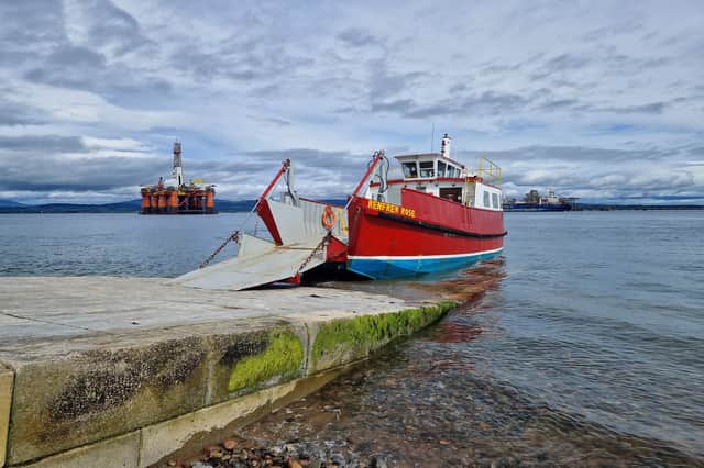 The Cromarty-Nigg ferry Renfrew Rose used to operate in Glasgow.