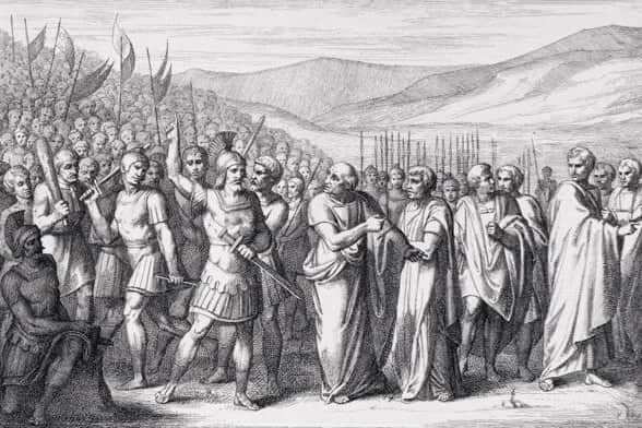 Plebeians in Ancient Rome would desert the city, leaving the Patricians to look after themselves as part of the secessio plebis - or withdrawal of the commoners.