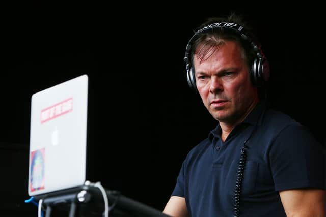 DJ Pete Tong performs during day 6 of the 2014 Australian Open at Melbourne Park on January 18, 2014 in Melbourne, Australia.  (Photo by Graham Denholm/Getty Images)