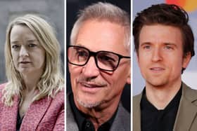 Three of the BBC's highest paid presenters.