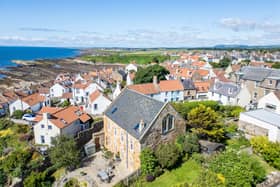 Old Church House site prominently at the heart of the East Neuk fishing village. 