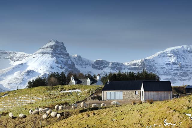 An R.House property, designed to fit into the landscape.