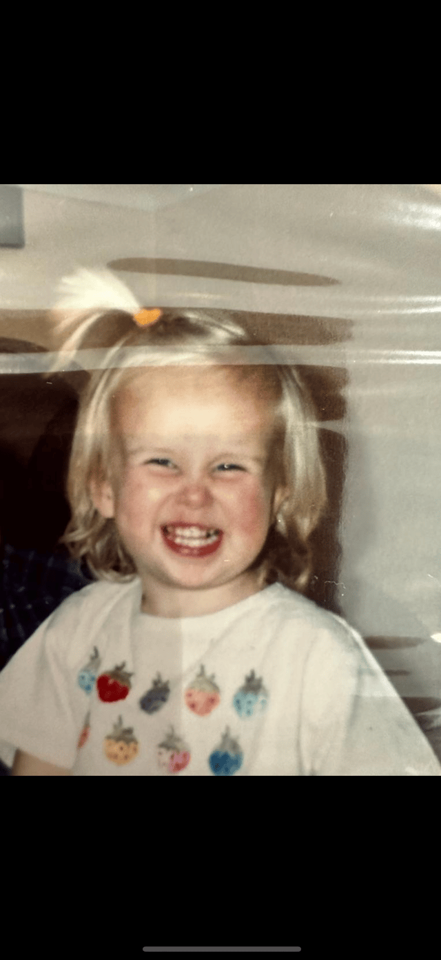 Courtney is rediscovering her childhood playfulness