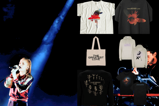 Could some of the merchandise for London Grammar's upcoming album be available already at Latitude Festival 2024? (Credit: Getty Images/London Grammar store.)