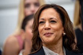 Kamala Harris is a strong, vital woman with an infectious laugh and a sharp brain (Picture: Andrew Harnik/Getty Images)
