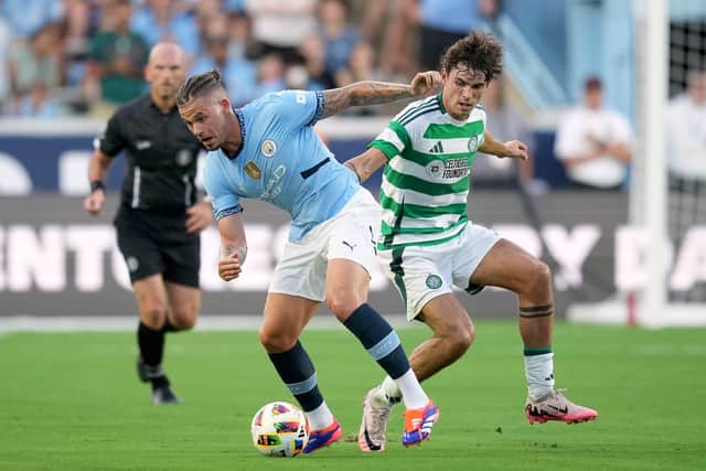 Matt O'Riley remains in the US with Celtic as part of their summer tour.
