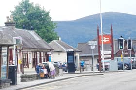 The main street in Aviemore, which is in the Highland Council area