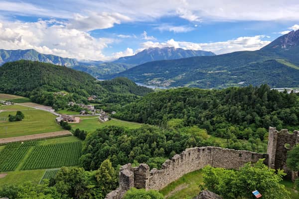 A view of Trentino from Castel Pergine. Credit: NW