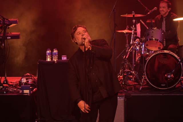 Gladiator star Russell Crowe performing at Eden Court in Inverness