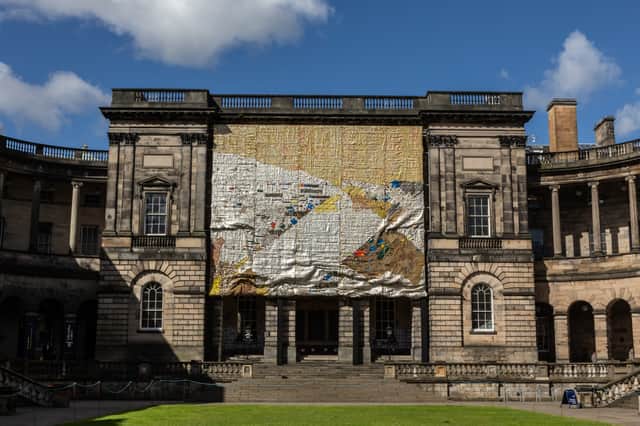 TSIATSIA - Searching for Connection by El Anatsui