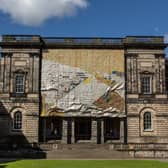 Installation by Ibrahim Mahama PIC: Courtesy of Talbot Rice Gallery