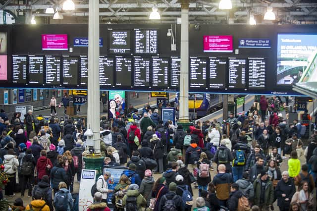 Edinburgh Waverley Railway Station